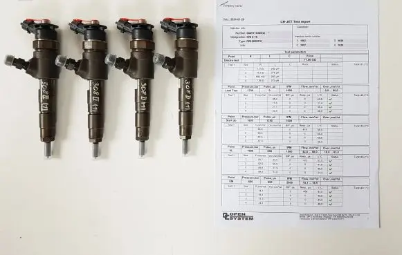 Peugeot 308 Fuel injectors set 0445110340