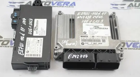 BMW 3 E90 E91 Engine ECU kit and lock set 7807828