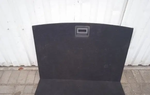 Volkswagen Touareg II Trunk/boot floor carpet liner 7P6863546G