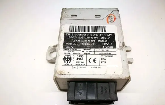 BMW X5 E53 Immobilizer control unit/module 61356949859 613569419869