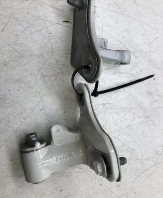 Front door hinge set
