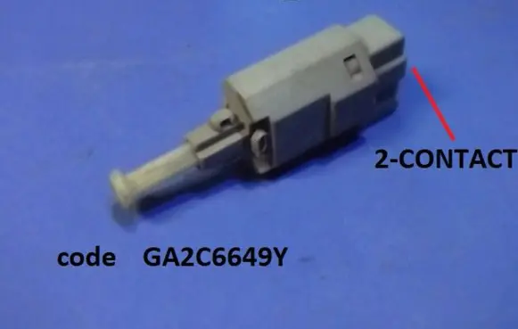 Mazda 323 F Brake pedal sensor switch GA2C6649Y