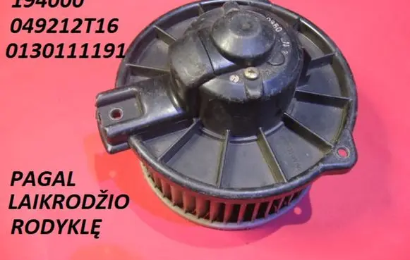 Mitsubishi Pajero Sport I Heater fan/blower 194000 049212T16