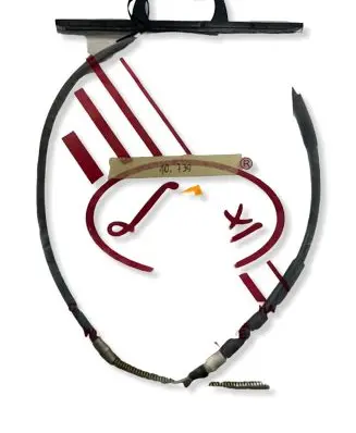 Volkswagen Transporter - Caravelle T3 Handbrake/parking brake wiring cable 251609701C 14551010 251609701