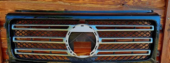 Mercedes-Benz G W463 2nd Gen Front bumper upper radiator grill A4638880400