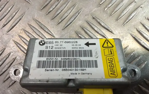 BMW 7 E65 E66 Airbag deployment crash/impact sensor 6960228