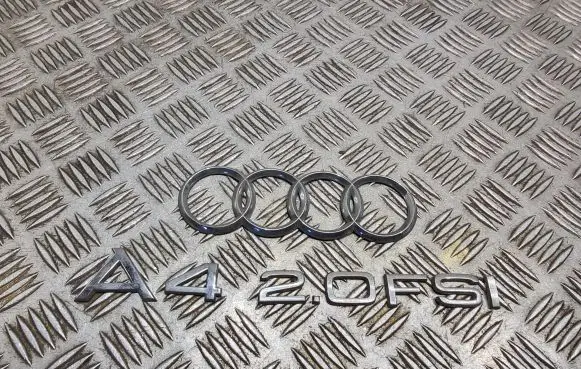 Audi A4 S4 B6 8E 8H Manufacturers badge/model letters 
