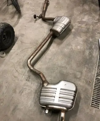 Audi A4 S4 B9 Muffler/silencer 8W0253611K