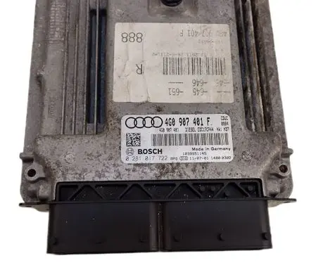 Audi A7 S7 4G Engine control unit/module ECU 4G0907401F 0281017772