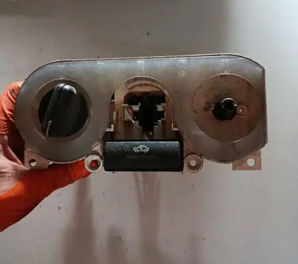 Opel Astra F Climate control unit 90360130 1905871
