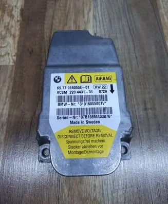 BMW 5 E60 E61 Airbag control unit/module 6577916055801 31916055801V