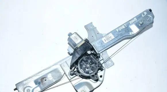Peugeot 208 Front door window regulator with motor 9673154480