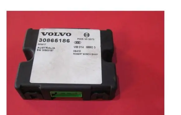Volvo S40, V40 Immobilizer control unit/module 30865186