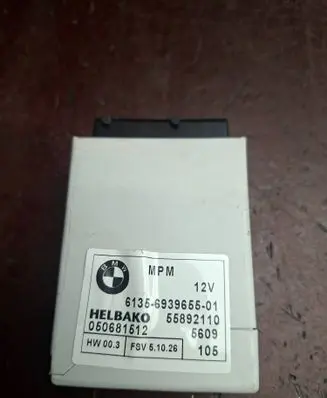 BMW 5 E60 E61 MPM control module 6939655 55892110 050681512