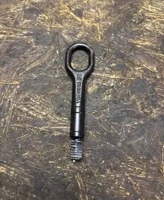 Towing hook eye