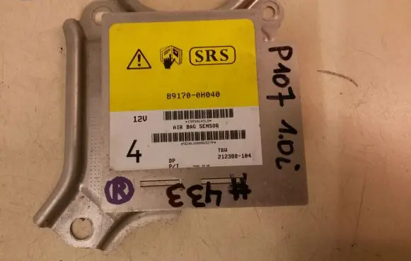 Peugeot 107 Airbag control unit/module 891700H040 212388104