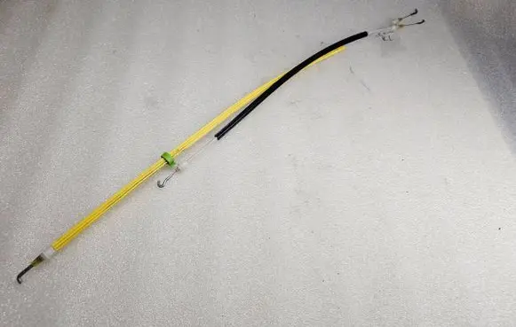 Rear door cable line