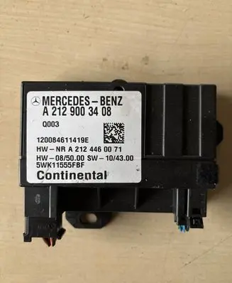 Mercedes-Benz E W212 Fuel injection pump control unit/module A2129003408 5WK11555FBF 120084611419E