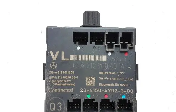 Mercedes-Benz C W204 Door control unit/module A2129004014