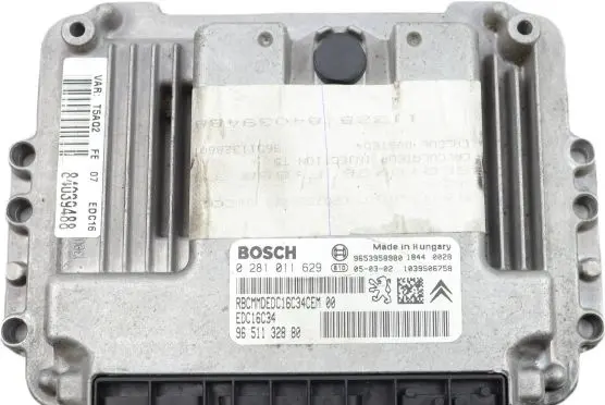 Citroen C4 I Engine control unit/module 9651132880 0281011629