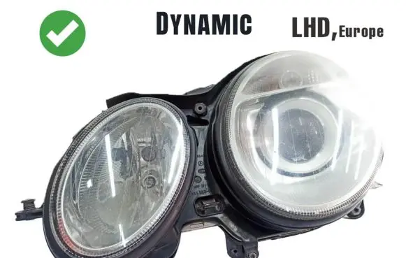 Mercedes-Benz E W211 Headlight/headlamp 16156300 73485702AB 16156300LI