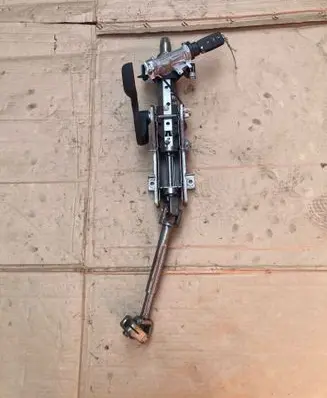 Steering wheel axle
