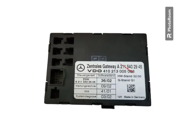 Mercedes-Benz E W211 Gateway control module A2115402945