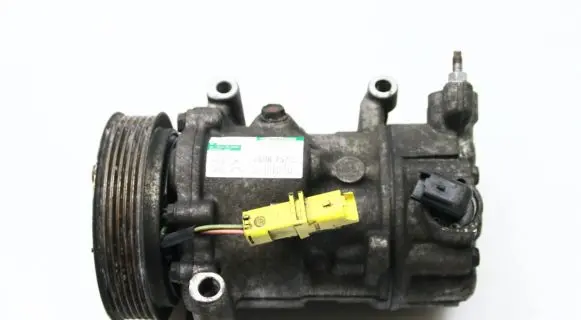 Peugeot 207 Air conditioning (A/C) compressor (pump) 9659875780