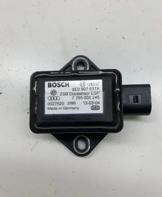 Audi A4 S4 B6 8E 8H ESP acceleration yaw rate sensor 8E0907637A 0027520 0265005245