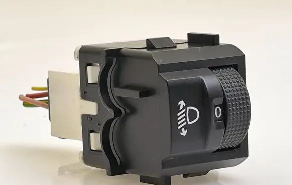 Headlight level height control switch