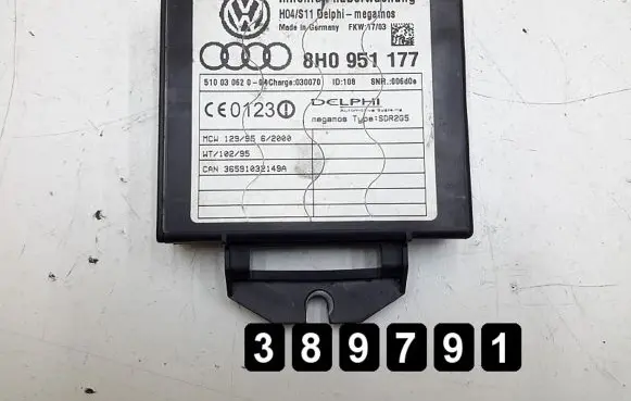 Audi A4 S4 B6 8E 8H Alarm control unit/module 8h0951177