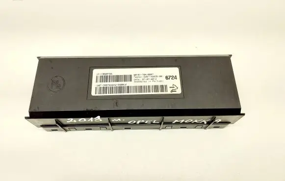 Opel Mokka Climate control unit 13586724
