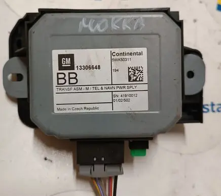 Opel Mokka GPS navigation control unit/module 13306648 5WK50311