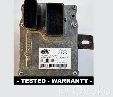 Citroen Berlingo Gearbox control unit/module 9678905780 BC0101511F P8300AA2