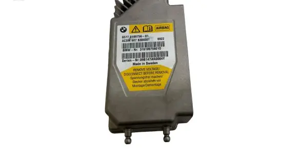 BMW 7 F01 F02 F03 F04 Airbag control unit/module 6577919975601 31919975601D 607838400T