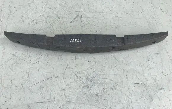 Front bumper foam support bar