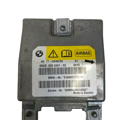 BMW 5 E60 E61 Airbag control unit/module 65776940298 65776957502