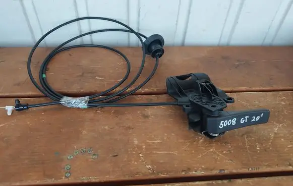 Peugeot 5008 II Engine bonnet/hood lock/latch loop/hook 