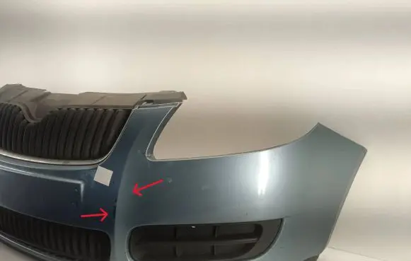 Skoda Fabia Mk2 (5J) Front bumper