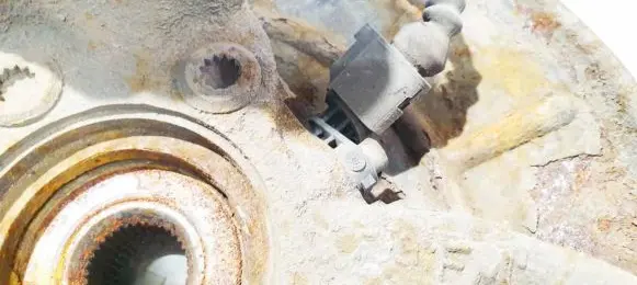 ABS brake wheel speed sensor