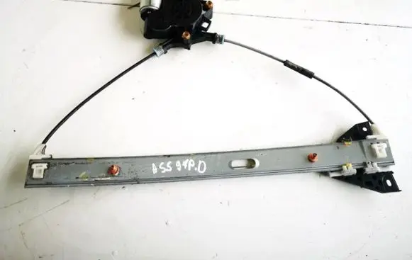 Sliding door window regulator with motor