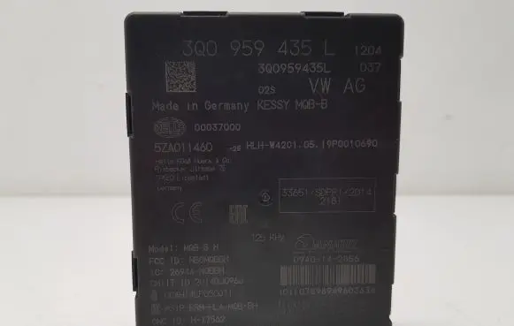 Keyless (KESSY) go control unit/module