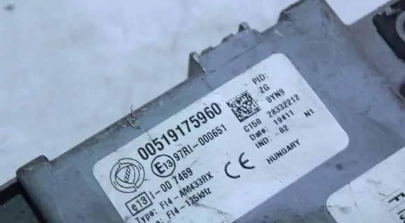 Fiat Punto (199) Other control units/modules 00519175960 519175960 28332212
