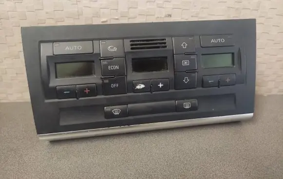 Audi A4 S4 B6 8E 8H Climate control unit 8E0820043AA