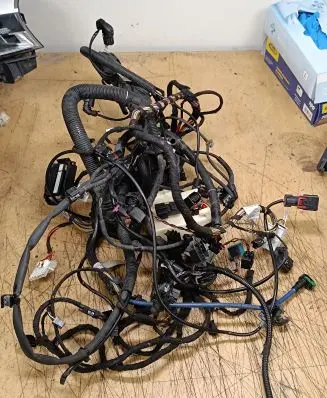 Engine installation wiring loom