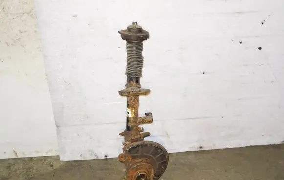 Volkswagen Scirocco Front shock absorber with coil spring 1T0413031HC
