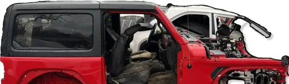 Jeep Wrangler Convertible roof set 15148926