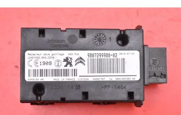 Citroen C5 Engine control unit/module ECU 9807299980