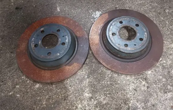 Ford Fusion II Rear brake disc