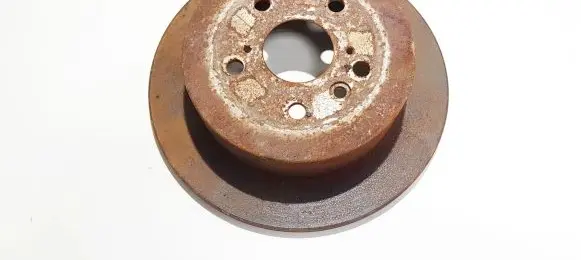 Toyota Avensis Verso Rear brake disc neventiliuojamas